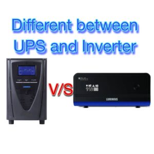 What is the Difference Between UPS and Inverter?